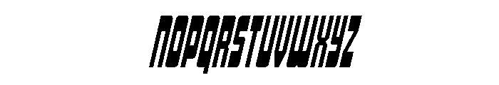 Isomorph Condensed Italic Font LOWERCASE