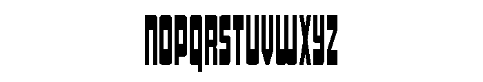 Isomorph Condensed Font UPPERCASE