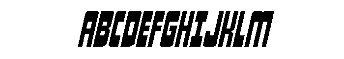 Isomorph Expanded Italic Font UPPERCASE