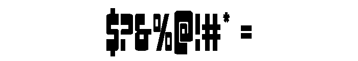 Isomorph Expanded Font OTHER CHARS