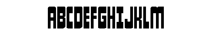 Isomorph Expanded Font UPPERCASE