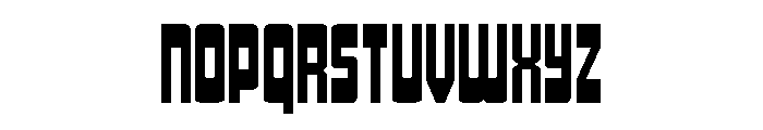 Isomorph Expanded Font LOWERCASE