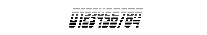 Isomorph Gradient Italic Font OTHER CHARS