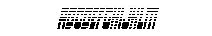 Isomorph Gradient Italic FONT