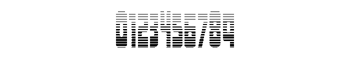 Isomorph Gradient Font OTHER CHARS