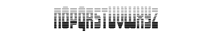 Isomorph Gradient Font LOWERCASE