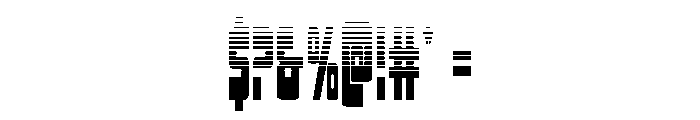 Isomorph Halftone Font OTHER CHARS