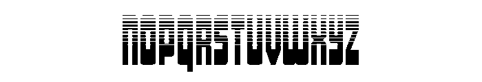 Isomorph Halftone Font LOWERCASE