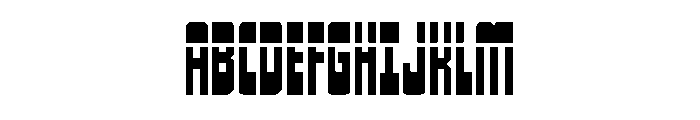 Isomorph Laser Font UPPERCASE