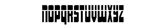 Isomorph Laser Font UPPERCASE