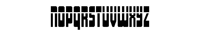 Isomorph Laser Font LOWERCASE