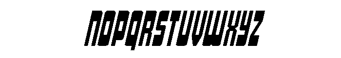 Isomorph Spaced Italic Font LOWERCASE