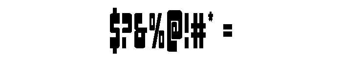 Isomorph Spaced Font OTHER CHARS