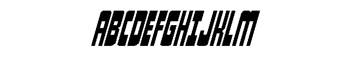 Isomorph Super-Italic Font UPPERCASE