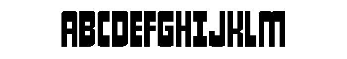 Isomorph Wide Font UPPERCASE