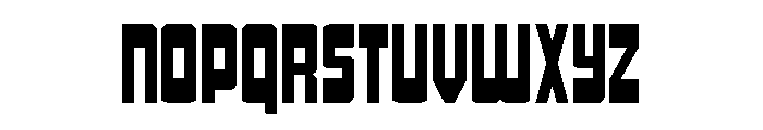 Isomorph Wide Font UPPERCASE