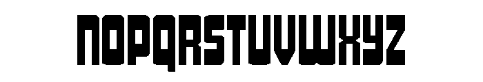 Isomorph Wide Font LOWERCASE