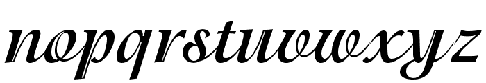 IsadoraStd-Bold Font LOWERCASE