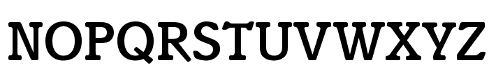 Istria-Medium-Regular Font UPPERCASE