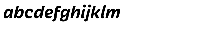 Iskra CYR Bold Italic Font LOWERCASE
