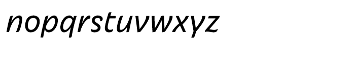 Iskra CYR Italic Font LOWERCASE