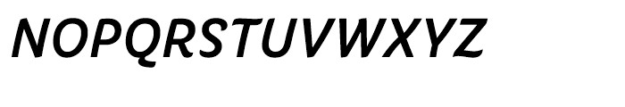 Iskra CYR Medium Italic Font UPPERCASE