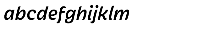 Iskra LAT Medium Italic Font LOWERCASE