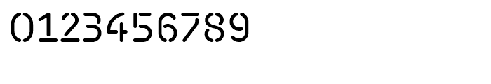 Isometrik Regular Font OTHER CHARS