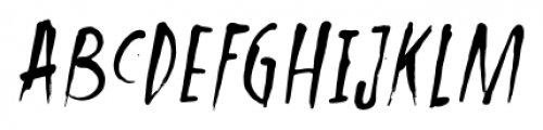 Ishtar Italic Font UPPERCASE