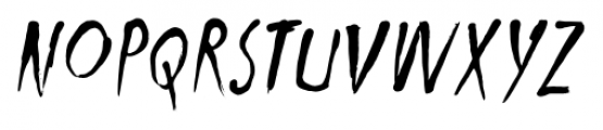 Ishtar Italic Font LOWERCASE