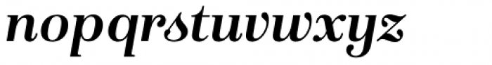 Isabel Bold Italic Font LOWERCASE