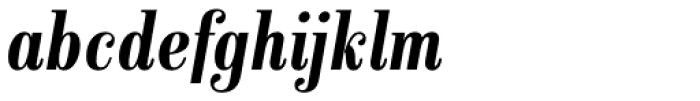 Isabel Condensed Bold Italic Font LOWERCASE