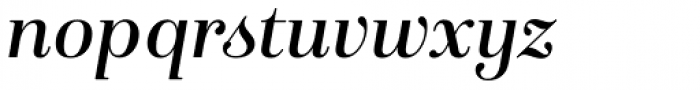 Isabel Italic Font LOWERCASE