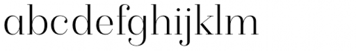 Isabel Thin Font LOWERCASE