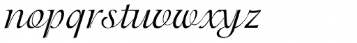 Isadora Std Regular Font LOWERCASE