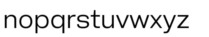 Isento Book Font LOWERCASE