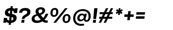 Isento Slab Bold Italic Font OTHER CHARS