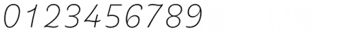 Iskra CYR Thin Italic Font OTHER CHARS