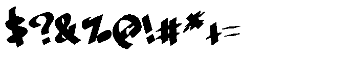 Island Splash Font OTHER CHARS