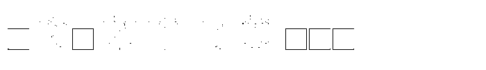 Isocube 01-Thin Font OTHER CHARS