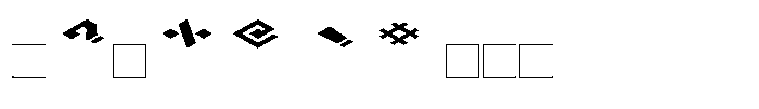 Isocube 06-Top Font OTHER CHARS