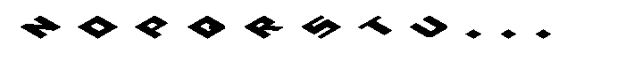 Isocube 06-Top Font LOWERCASE