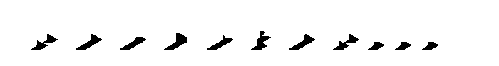 Isocube 09-Shadow Thick Font UPPERCASE