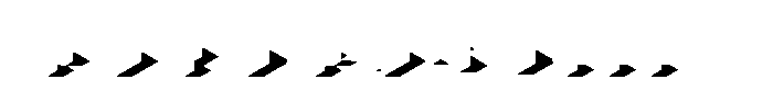 Isocube 09-Shadow Thick Font UPPERCASE
