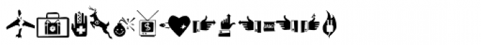 Isoglyphics Font LOWERCASE