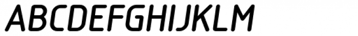 Isotope Bold Italic Font UPPERCASE