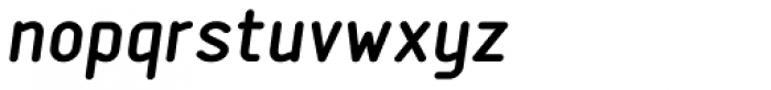 Isotope Bold Italic Font LOWERCASE
