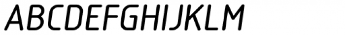 Isotope SemiBold Italic Font UPPERCASE
