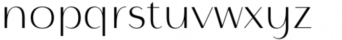 Istanbul Type 100 Thin Font LOWERCASE