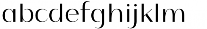 Istanbul Type 300 Light Font LOWERCASE